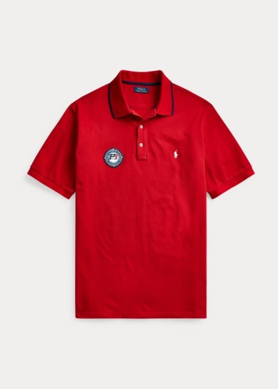 Camisa Polo Polo Ralph Lauren Hombre Rojos - Racing Mesh - MDZEV3570